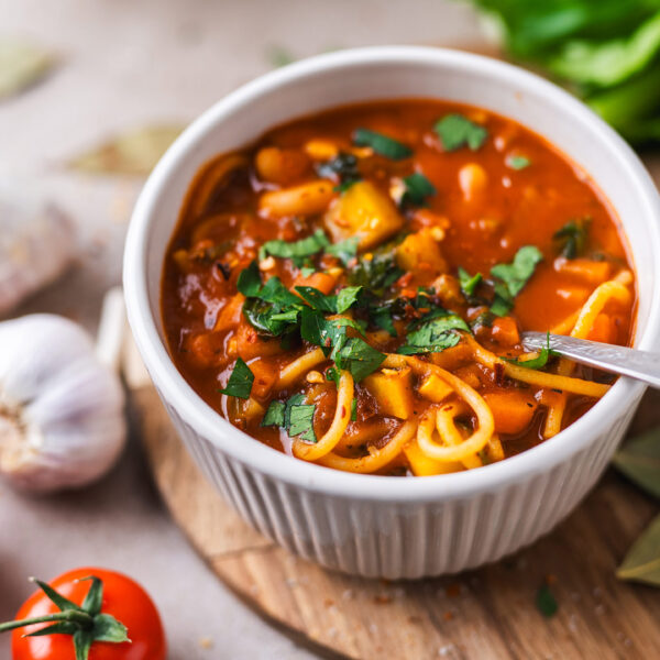 Daržovių sriuba „Minestrone“