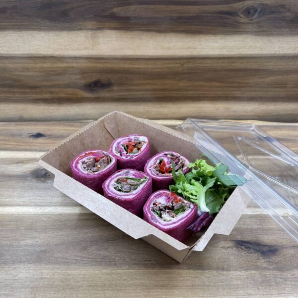 Tortilijos suktinukai (4 vnt.) su jautiena