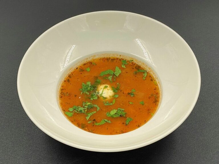 Ryžių - pomidorinė sriuba